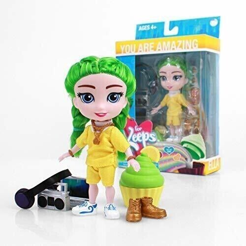 Loyal Subjects - For Keeps Ella Girl /w Cupcake Keepsake Lime Hair - Collectibles