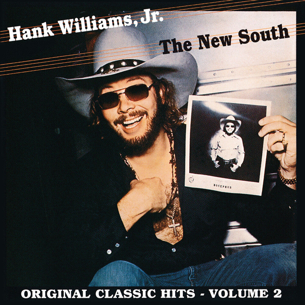 the album cover for Hank Williams Jr. - New South