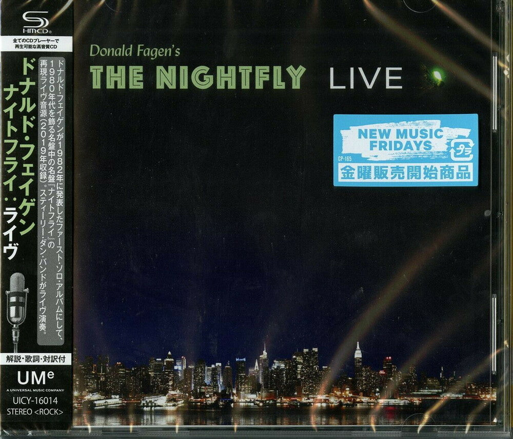 Nightfly Live (Shm) (Jpn) Music CD