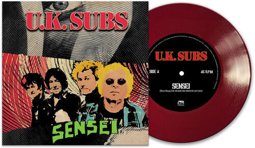 UK Subs - Sensei (Red) Vinyl Record