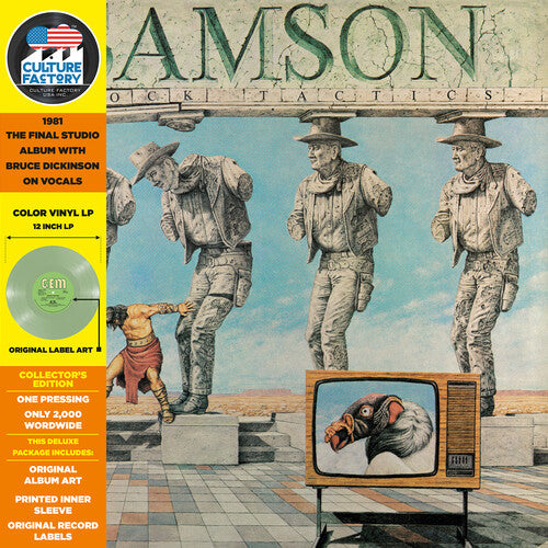 Samson - Shock Tactics (Coke Bottle Green) Vinyl Record