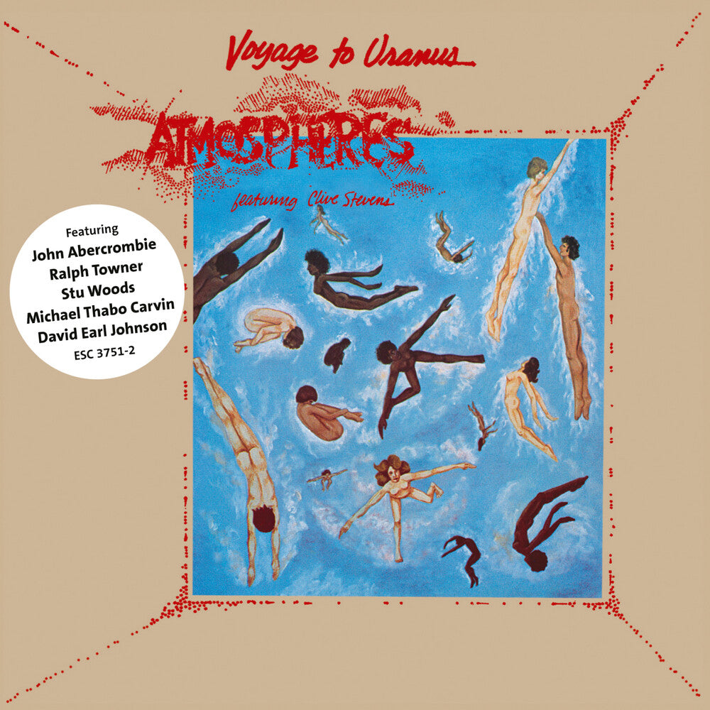 the album cover for Atmospheres / Clive Stevens - Voyage To Uranus