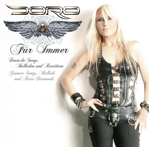 Doro - Fur Immer (Black White Marbled) Vinyl Record