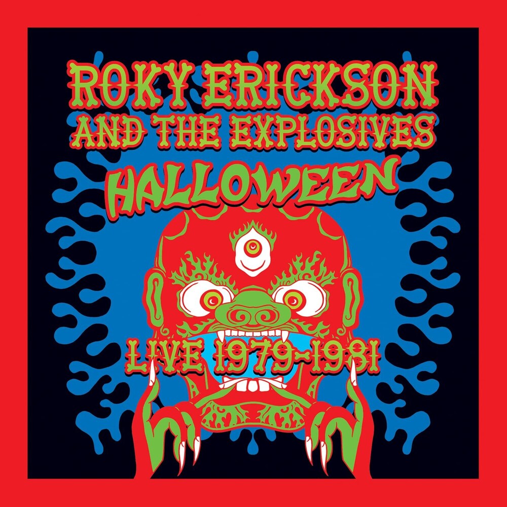 the album cover for Erickson, Roky & the Explosives - Halloween: Live 1979-1981
