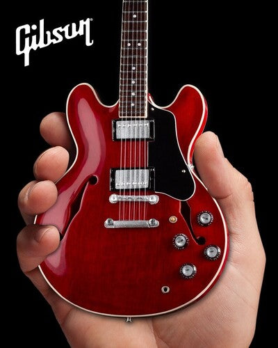 Axe Hvn Gg320 Gibson Es335 Faded Cherry Red Mini G - Axe Hvn Gg320 Gibson Es335 Faded Cherry Red Mini G - Collectibles