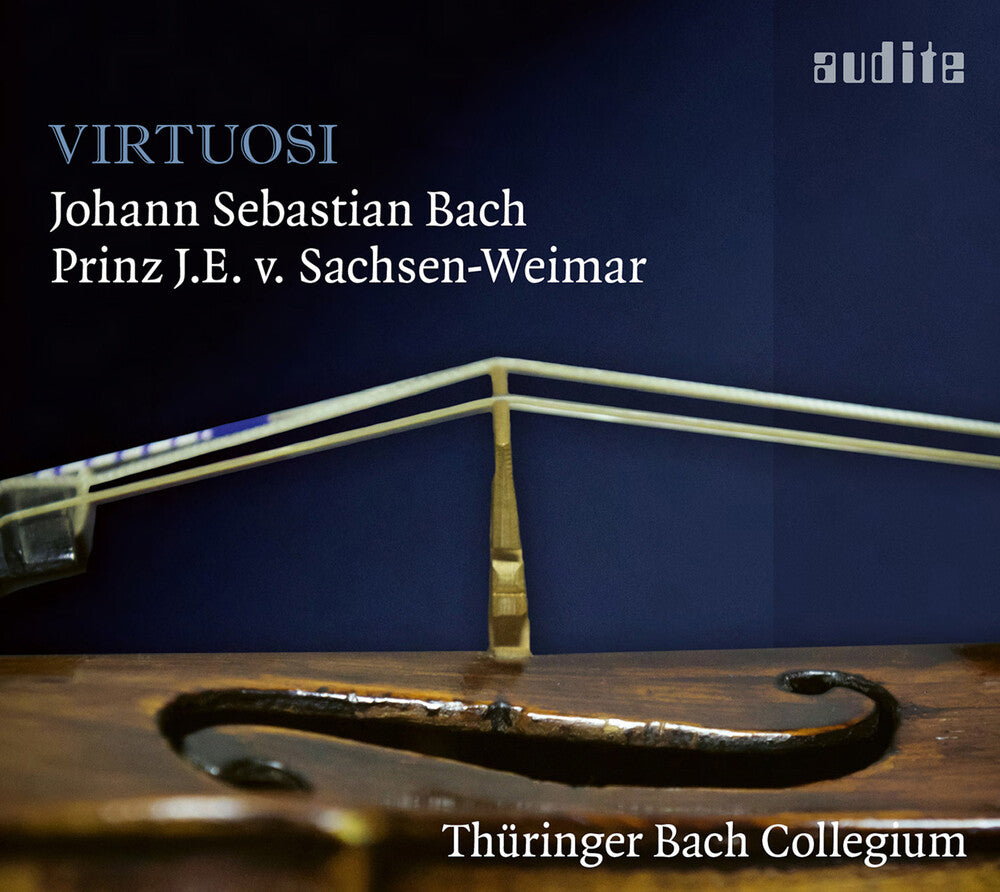 the album cover for J Bach .S. / Thuringer Bach Collegium - Virtuosi