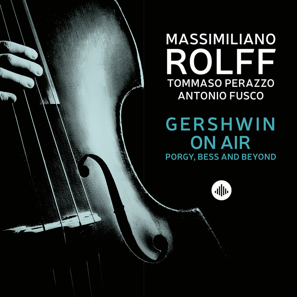 the album cover for Gershwin / Rolff / Fusco - Gershwin On Air
