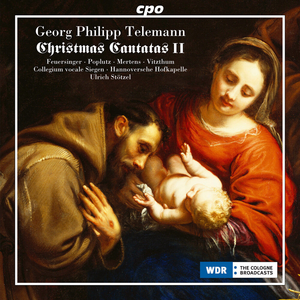 the album cover for Telemann / Feuersinger / Siegen - Christmas Cantatas 2