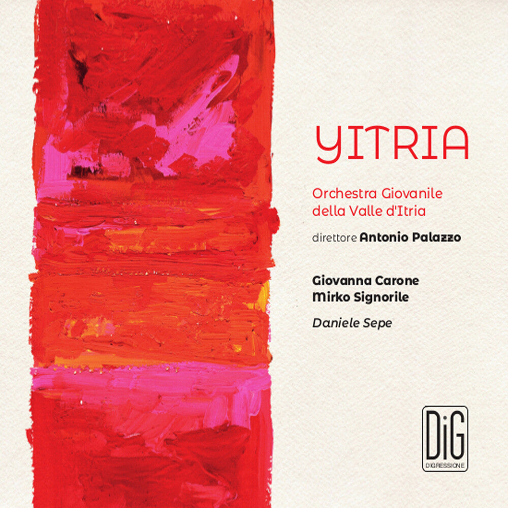 the album cover for Carone / Signorile / Sepe - Yitria