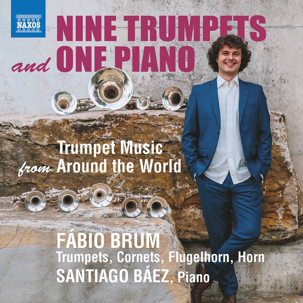 the album cover for Nine Trumpets & One Piano / Various - Nine Trumpets & One Piano / Various