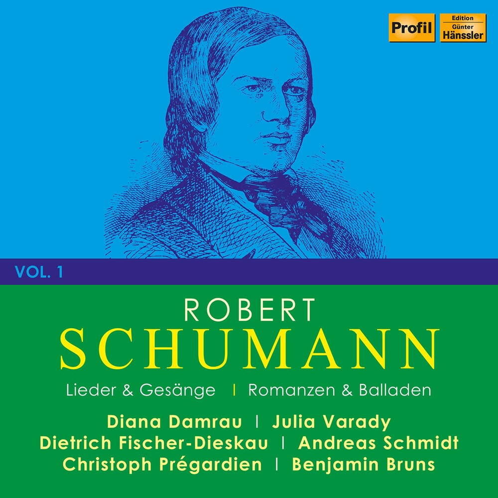 the album cover for Schumann / Damrau / Pregardien - Robert Schumann 1 (4pk)