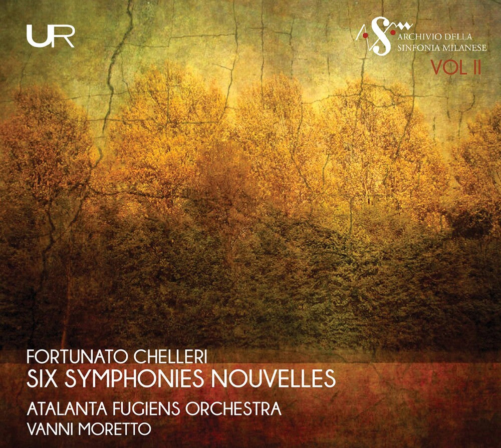 the album cover for Chelleri / Atalanta Fugiens Orch - Six Simphonies Nouvelles