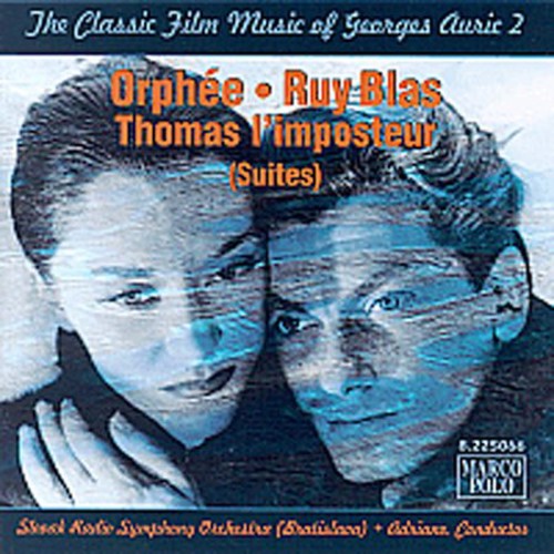 Auric / Slovak Radio Sym Orch / Raskova / Adriano - Film Music 2: Orphee / Ruy Blas - Music CD
