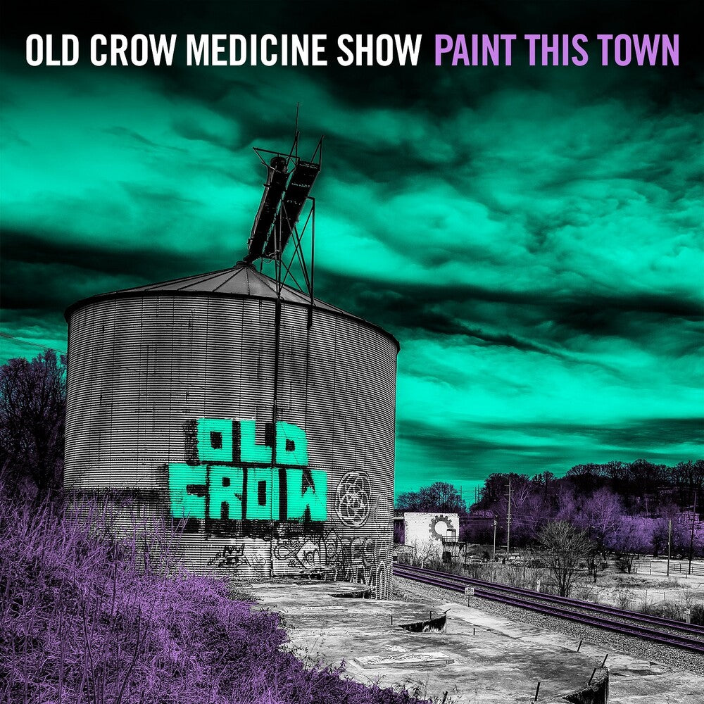 the album cover for Old Crow Medicine Show - Paint This Town