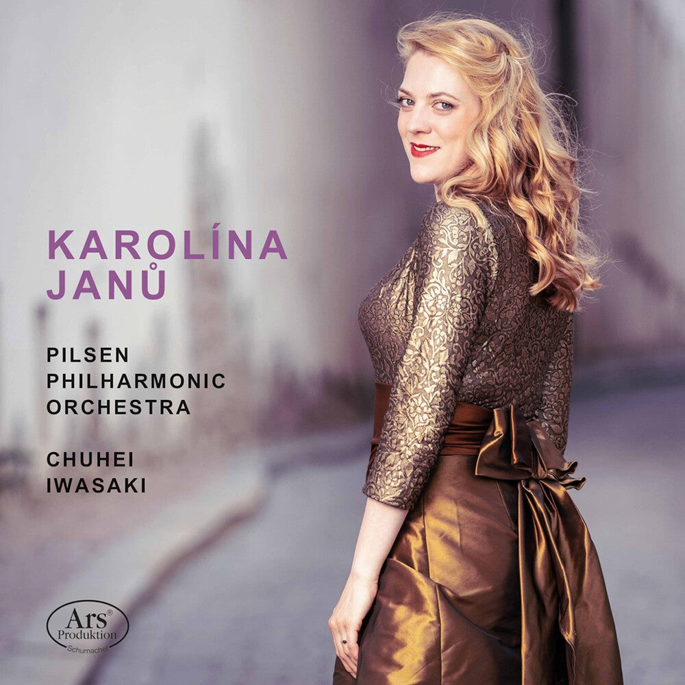 the album cover for Dvorak / Janu / Iwasaki - Karolina Janu