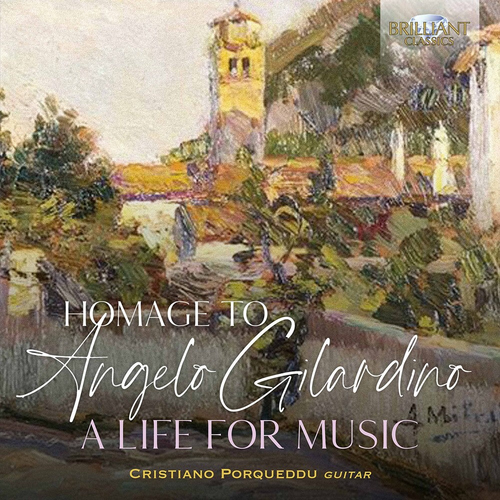 the album cover for Castelnuovo-Tedesco / Porqueddu - Homage To Angelo Gilardino (2pk)