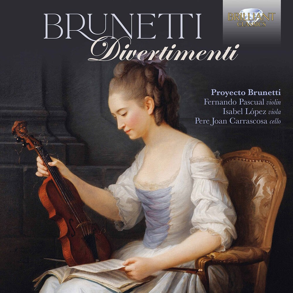 the album cover for Brunetti / Pascual / Carrascosa - Divertimenti