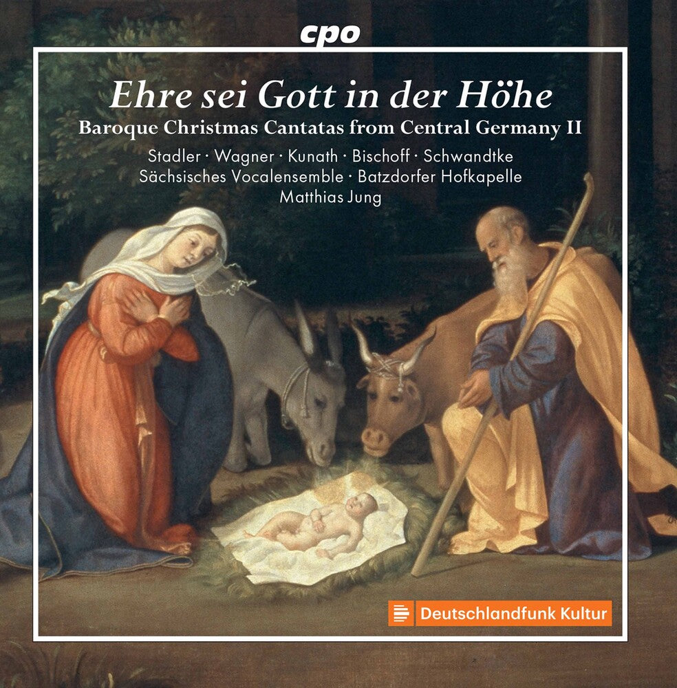 the album cover for Erlebach - Baroque Christmas Cantatas 2