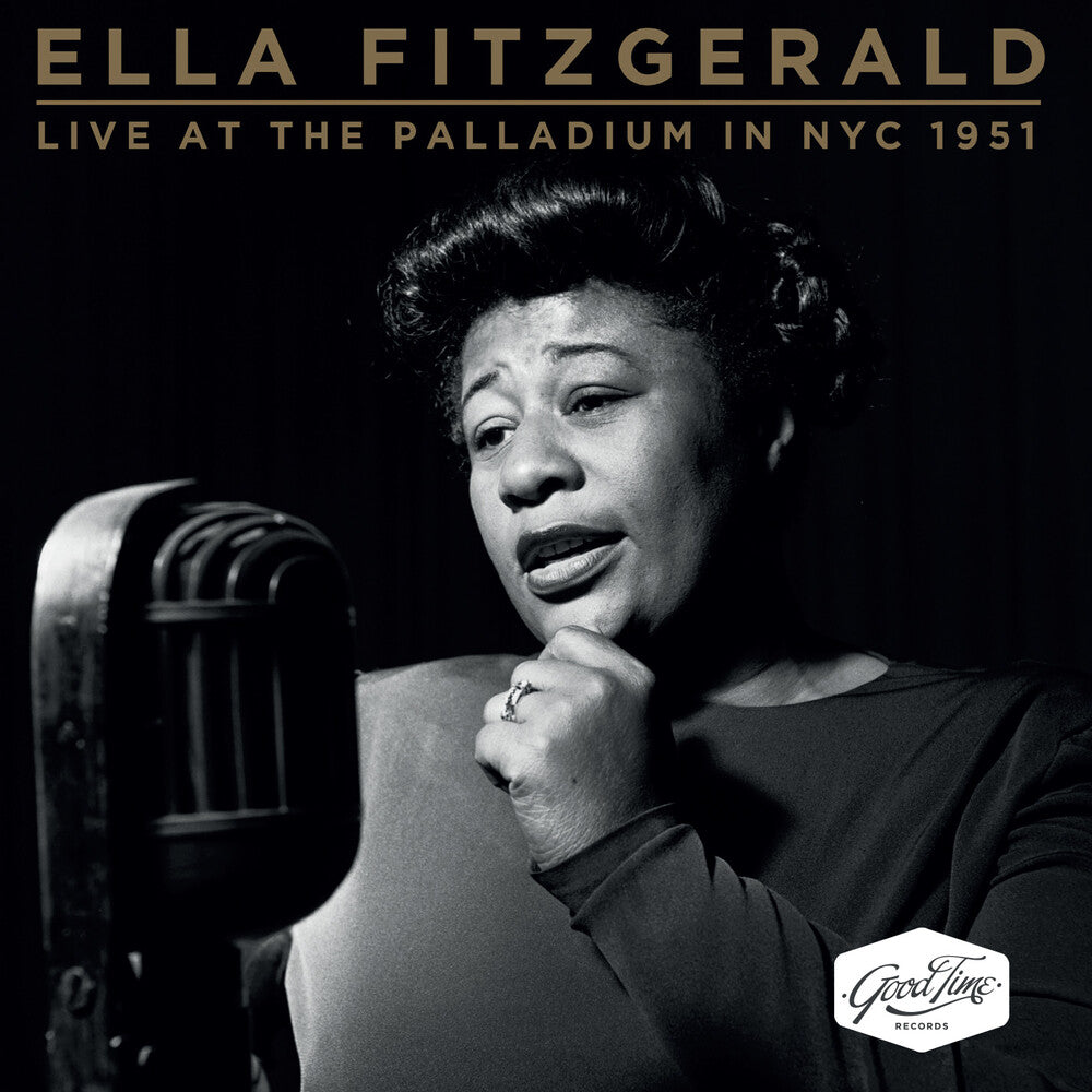 the album cover for Ella Fitzgerald - Live At The Palladium - New York City 1951 (Mod)