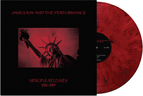 James Ray & the Performance - Merciful Releases 1986-1989 (Red Marble) Vinyl Record