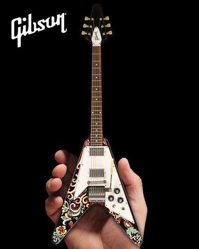 Axe Hvn Gg-521 Jimi Hendrix Gibson Psych Flying V - Axe Hvn Gg-521 Jimi Hendrix Gibson Psych Flying V - Collectibles