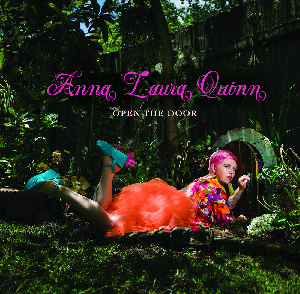 the album cover for Anna Quinn Laura - Open The Door