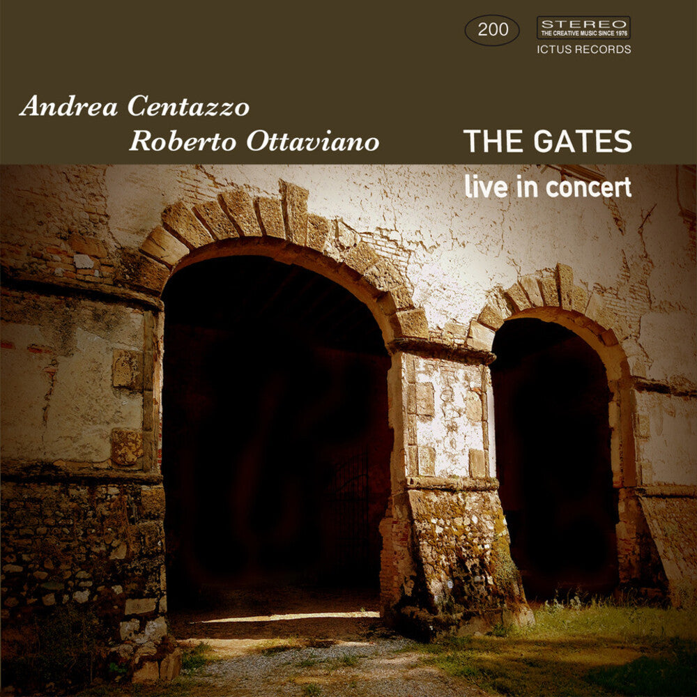 the album cover for Andrea Centazzo / Ottaviano,Roberto - Gates