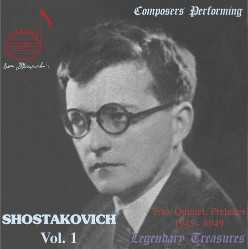 Shostakovich / Beethoven String Quartet - Composers Performing: Shostakovich 1 - Music CD