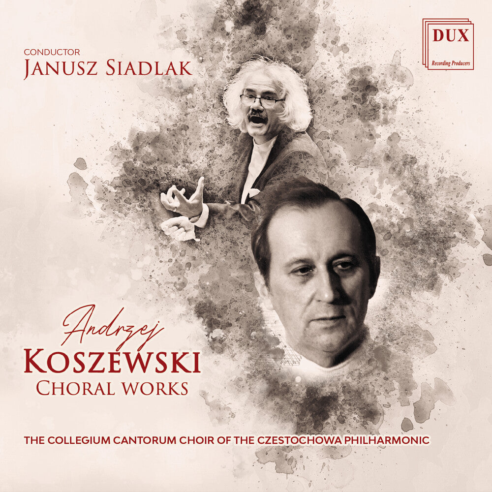 the album cover for Koszewski - Choral Works