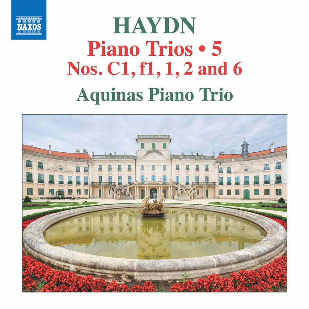 the album cover for Haydn / Aquinas Piano Trio - Keyboard Trios 5