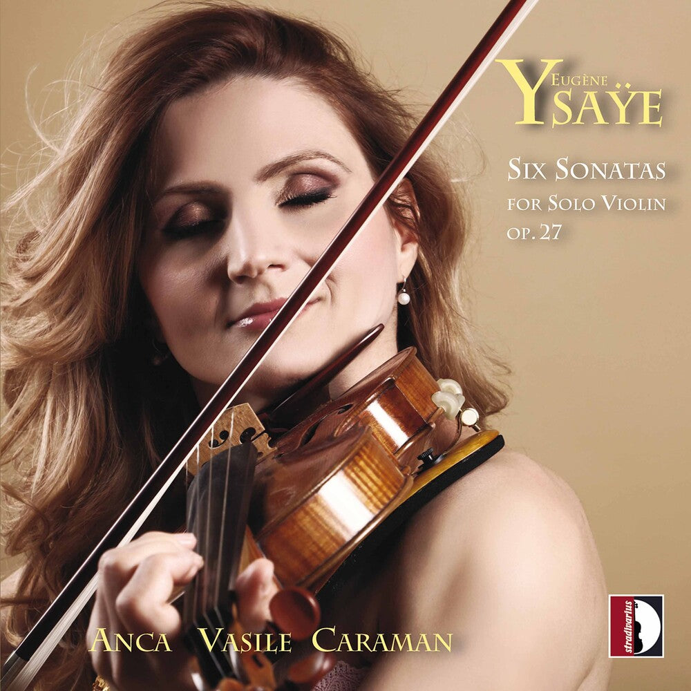 the album cover for Ysaye / Caraman - Six Sonatas For Solo Violin