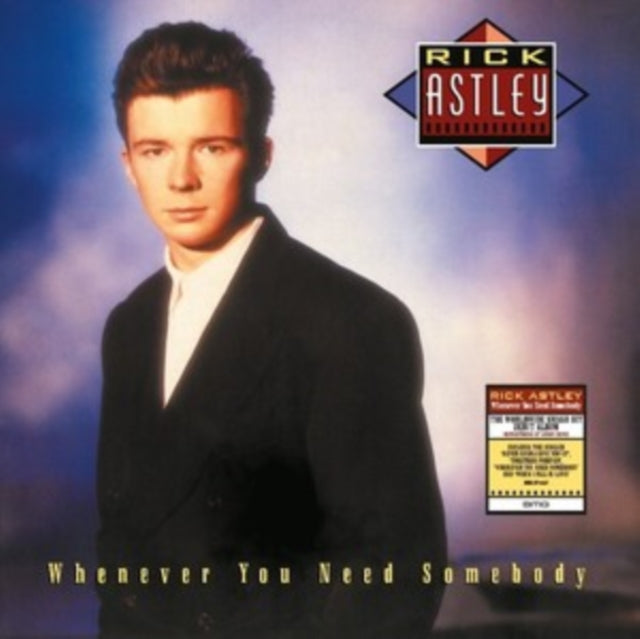 Rick Astley - Whenever You Need Somebody (2022 Remaster) - LP Vinyl