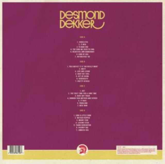 Desmond Dekker - Essential Artist Collection Desmond Dekker (2LP) Vinyl Record