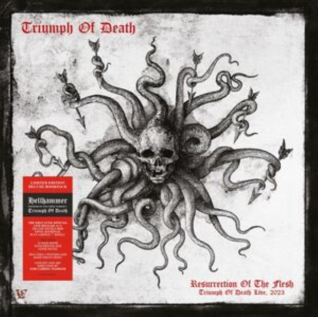 Triumph Of Death - Resurrection Of The Flesh (Red Vinyl/2LP/7Inch) Vinyl Record