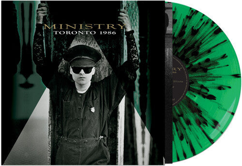 Ministry - Toronto 1986 (Green & Black Splatter) Vinyl Record