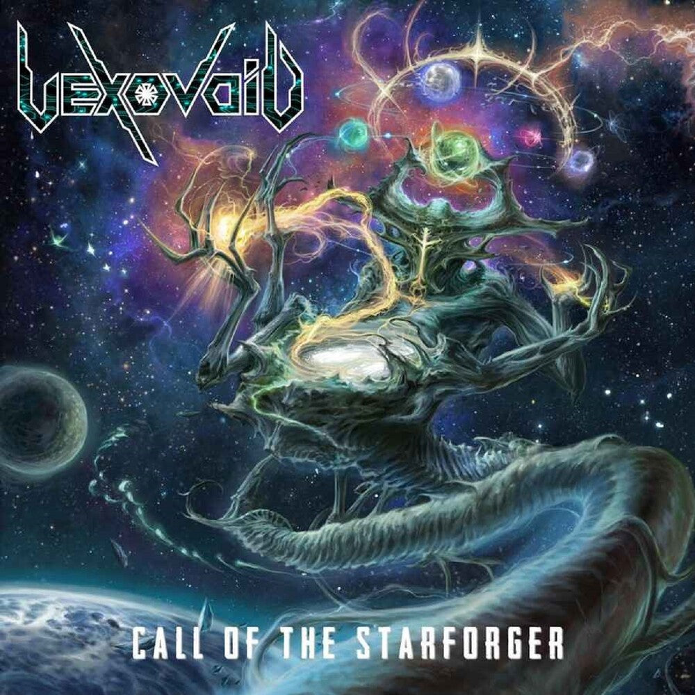 the album cover for Vexovoid - Call The Starforger (Can)