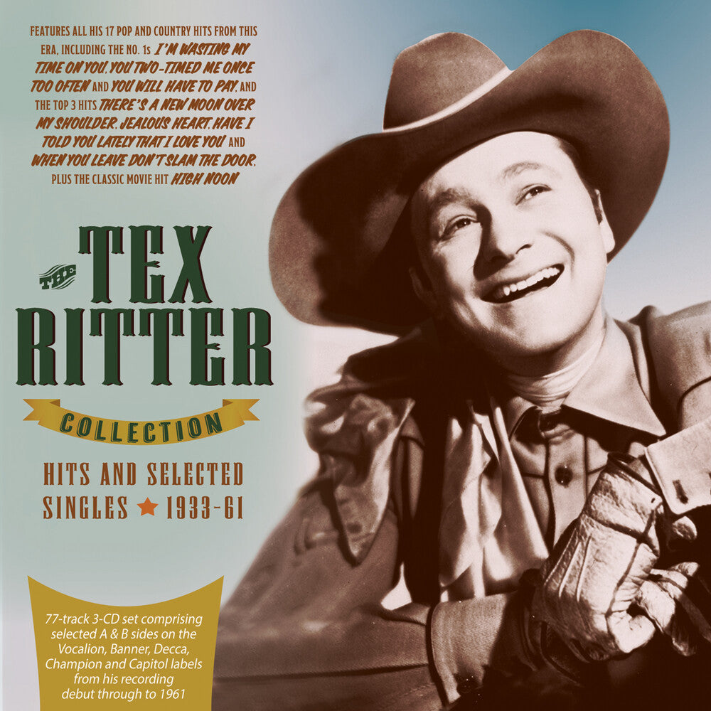 Tex Ritter Collection: Hits And Selected Singles Music CD