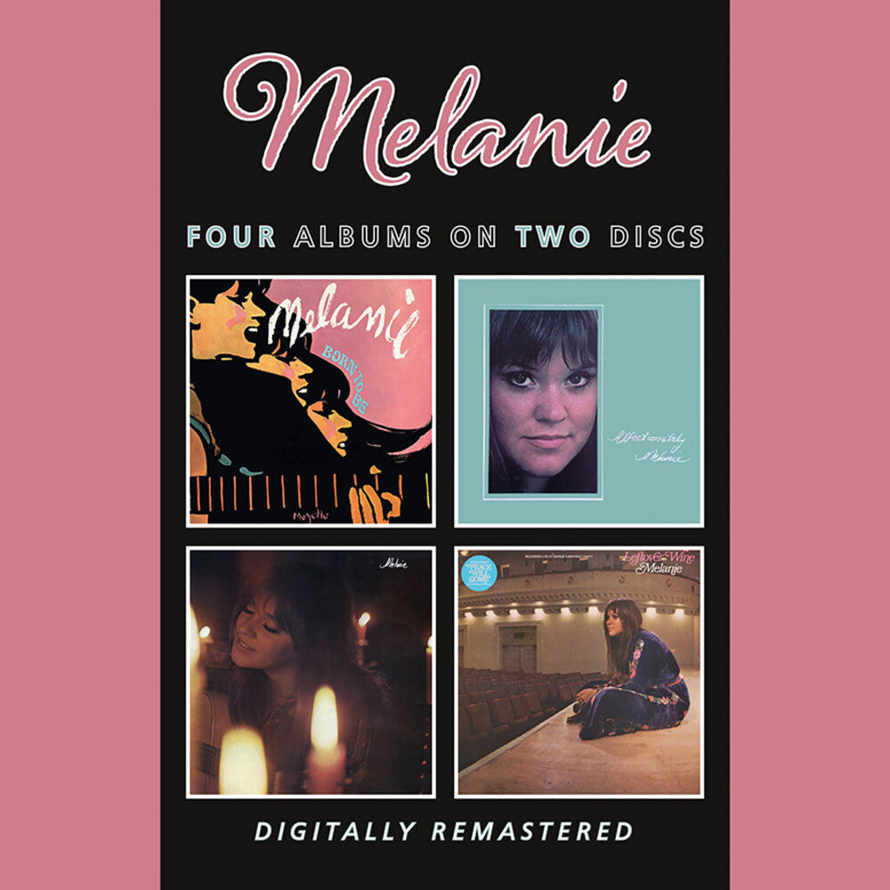 the album cover for Melanie - Born To Be / Affectionately Melanie / Candles In