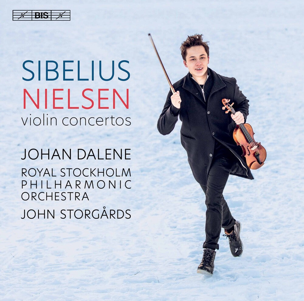 the album cover for Nielsen / Dalene / Storgards - Violin Concertos (Hybr)