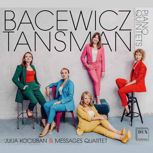Bacewicz / Messages Quartet / Kociuban - Piano Quintets - Music CD