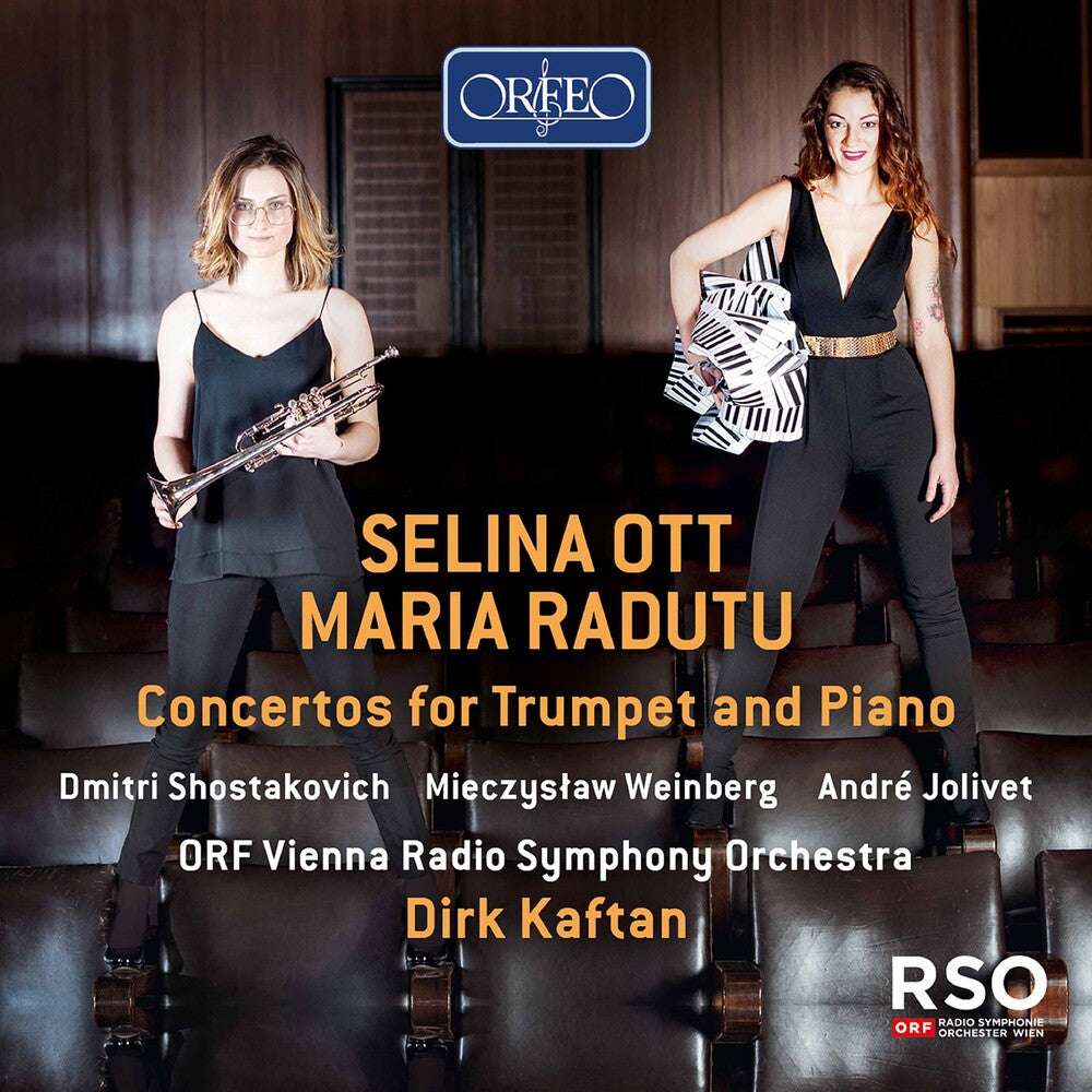 the album cover for Jolivet / Orf Vienna Rso - Concerto For Piano Trumpet
