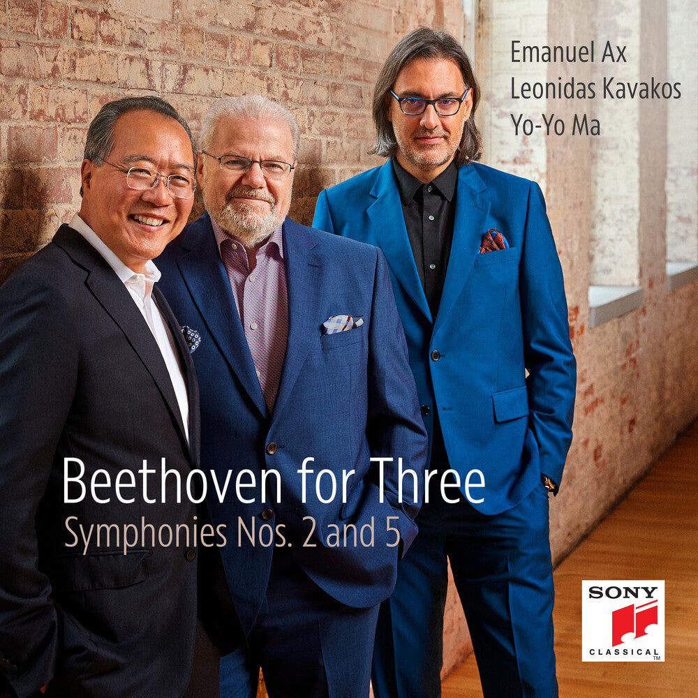 Beethoven for Three: Symphonies Nos 2 & 5 Music CD