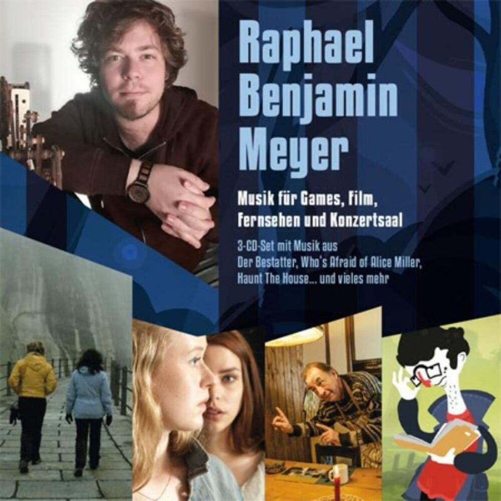 the album cover for Raphael Meyer Benjamin (Ita) - Music For Games Film Television & Concert Hall