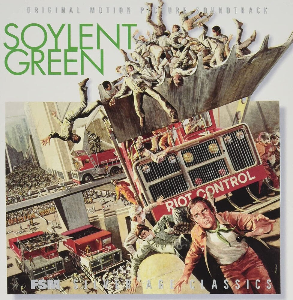 the album cover for Fred Myrow / Fielding,Jerry (Ita) - Soylent Green / Demon Seed / O.S.T. (Ita)
