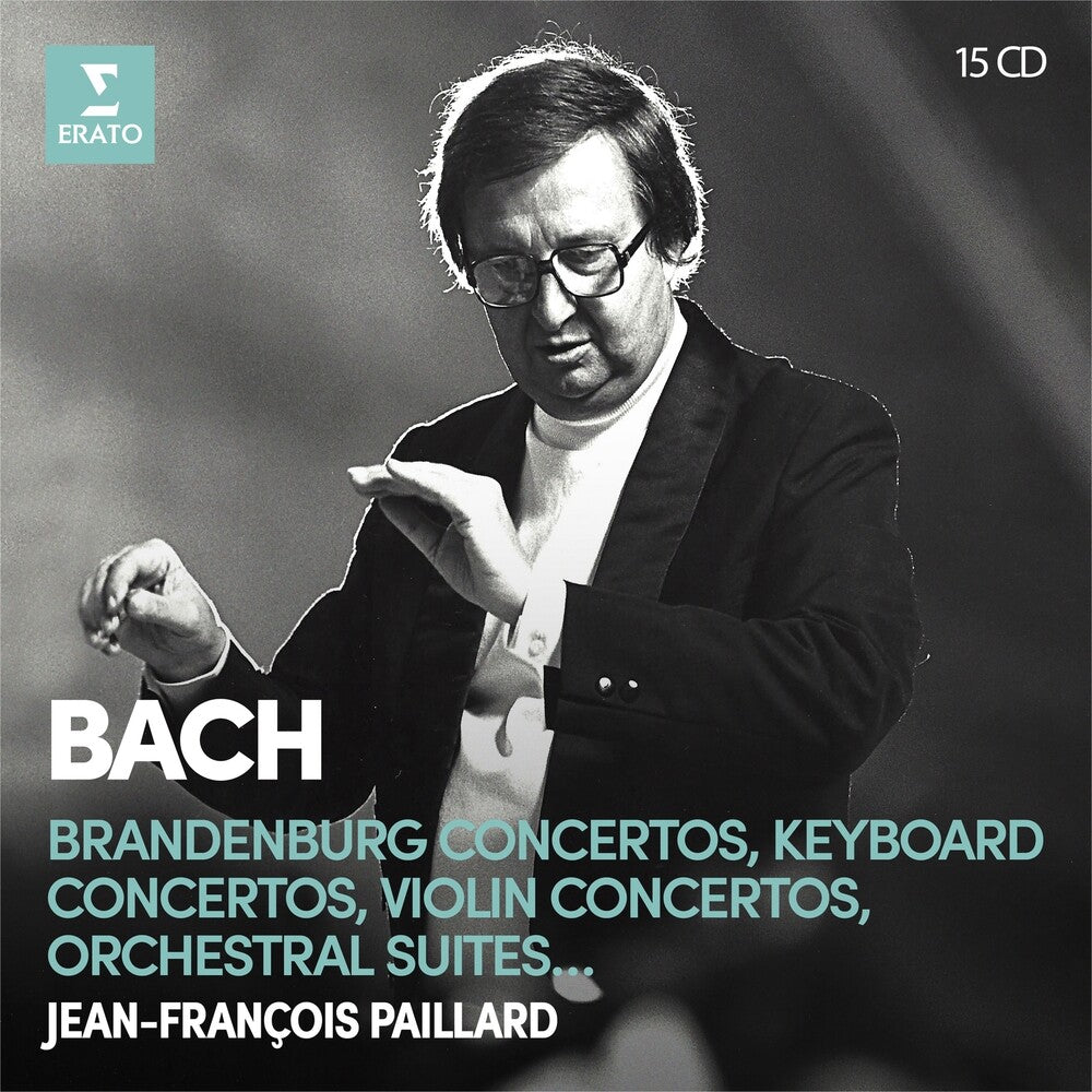 the album cover for Jean Paillard Francois - Bach: Brandenburg Concertos Keyboard Violin Concer