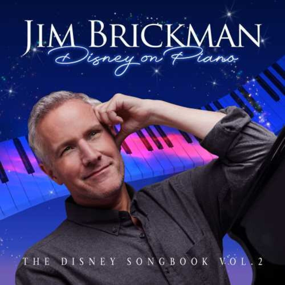 the album cover for Jim Brickman - Disney On Piano: The Disney Songbook Vol 2