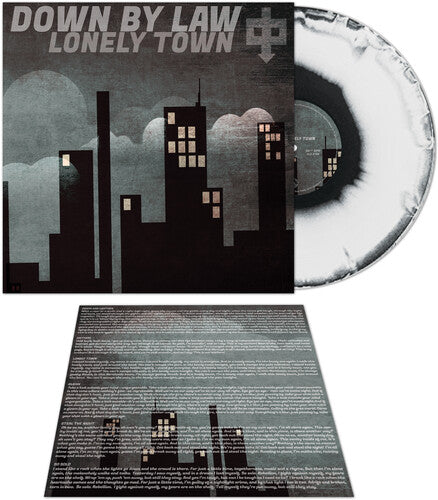 Down by Law - Lonely Town (black & White Haze) Vinyl Record