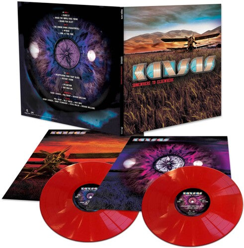 Kansas - Somewhere To Elsewhere (red) Vinyl Record