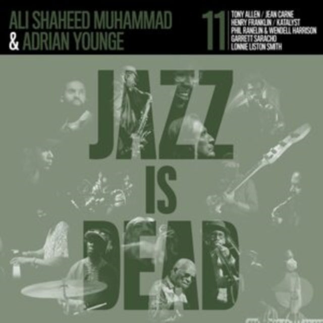 Jazz Is Dead 011 (Green LP Vinyl) Vinyl Record