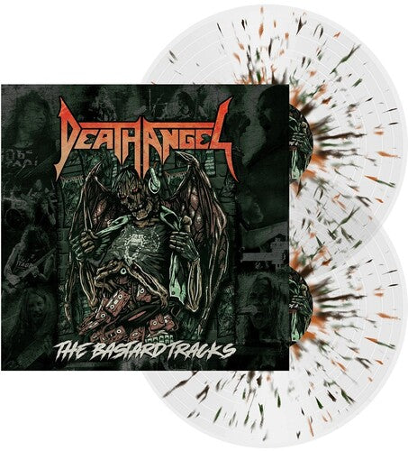 Death Angel - Bastard Tracks (Clear, Brown, Green & Orange Splatter) Vinyl Record